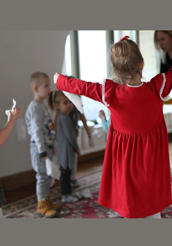 Zdjęcie z zajęć tanecznych Strefy Zabawy