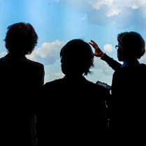 Na zdjęciu uczestnicy wycieczki podczas zwiedzania.