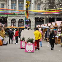 Zdjęcie wcześniejszego jarmarku wielkanocnego. Zdjęcie ze strony www.targowiska.com.pl.