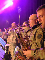 Zdjęcie Zespołu muzycznego NATO. fot. SHAPE International Band.