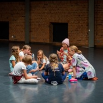 Na zdjęciu fragment warsztatów dla dzieci.