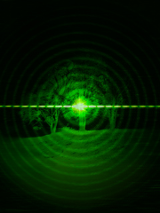 instalacja świetlna toksycznie zielonym szkle uranowym