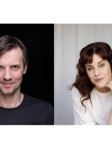 dwa zdjęcia młodych osób - kobiety i mężczyzny. Mężczyzna ubrany jest w czarną koszulkę, dość długie włosy ma zaczesane na bok. Kobieta ubrana jest w białą bluzkę, podpiera głowę ręką.