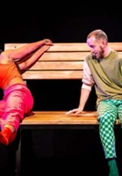 Na zdjęciu fragment przedstawienia.