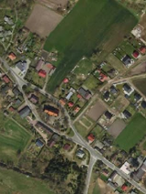 Na zdjęciu Głuszyna z lotu ptaka.