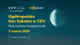 Ogólnopolska Noc Szkoleń w CDV