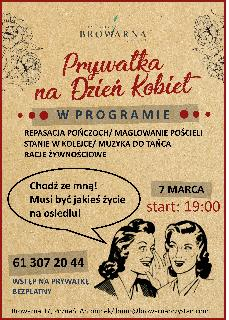 Prywatka na Dzień Kobiet