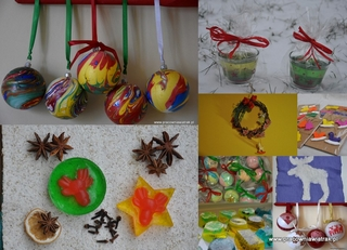 Świąteczne ozdoby i prezenty - warsztaty twórcze w przedszkolu lub szkole