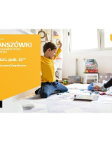 Po lewej podstawowe informacje o spotkaniu. Po prawej prawdopodobnie ojciec z synem grają na podłodze w planszówkę.