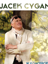 Baner promujący wydarzenie. Nazwa wydarzenia i zdjęcie artysty.