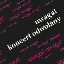 Baner promujący wydarzenie. Nazwa wydarzenia i zdjęcie artystki.