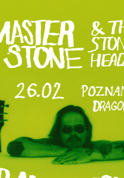 Baner promujący wydarzenie. Nazwa wydarzeania i zdjęcie osoby artystycznej.