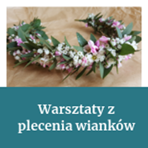 plakat - upleciony wianek