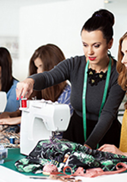 nauka obsługi maszyn do szycia