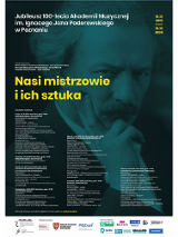 Plakat wydarzenia: Ignacy Jan Paderewski