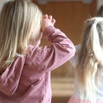 Na zdjęciu fragment warsztatów dla dzieci.