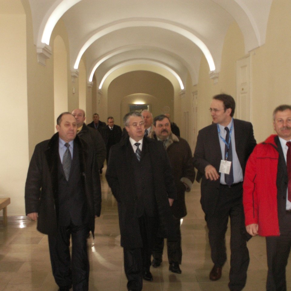 Przyjazd gości do Urzędu Miasta Poznania