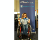 Brawa dla Natalii za udział w poznańskim Maratonie 2018