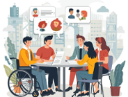 Konsultacje dot. projektu uchwały Rady Miasta Poznania w sprawie przyjęcia programu pt."Kierunki działań i zadania Miasta Poznania na rzecz integracji społecznej i zawodowej osób z niepełnosprawnościami na lata 2026 - 2030"