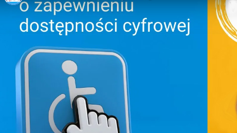 Niebieska plansza z białym napisem: Ustawy w PJM - grafika artykułu