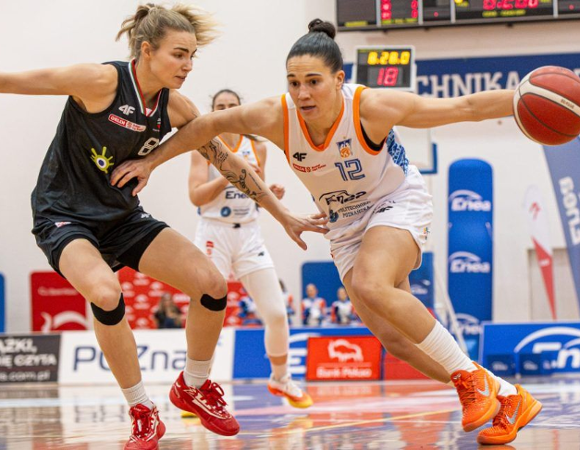 Koszykarki podczas meczu