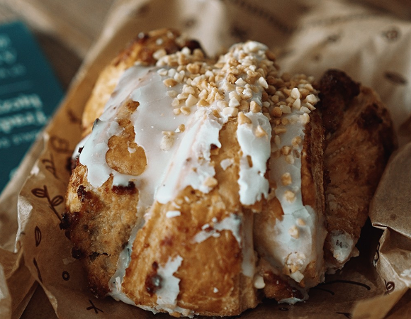 Na zdjęciu rogal świętomarciński