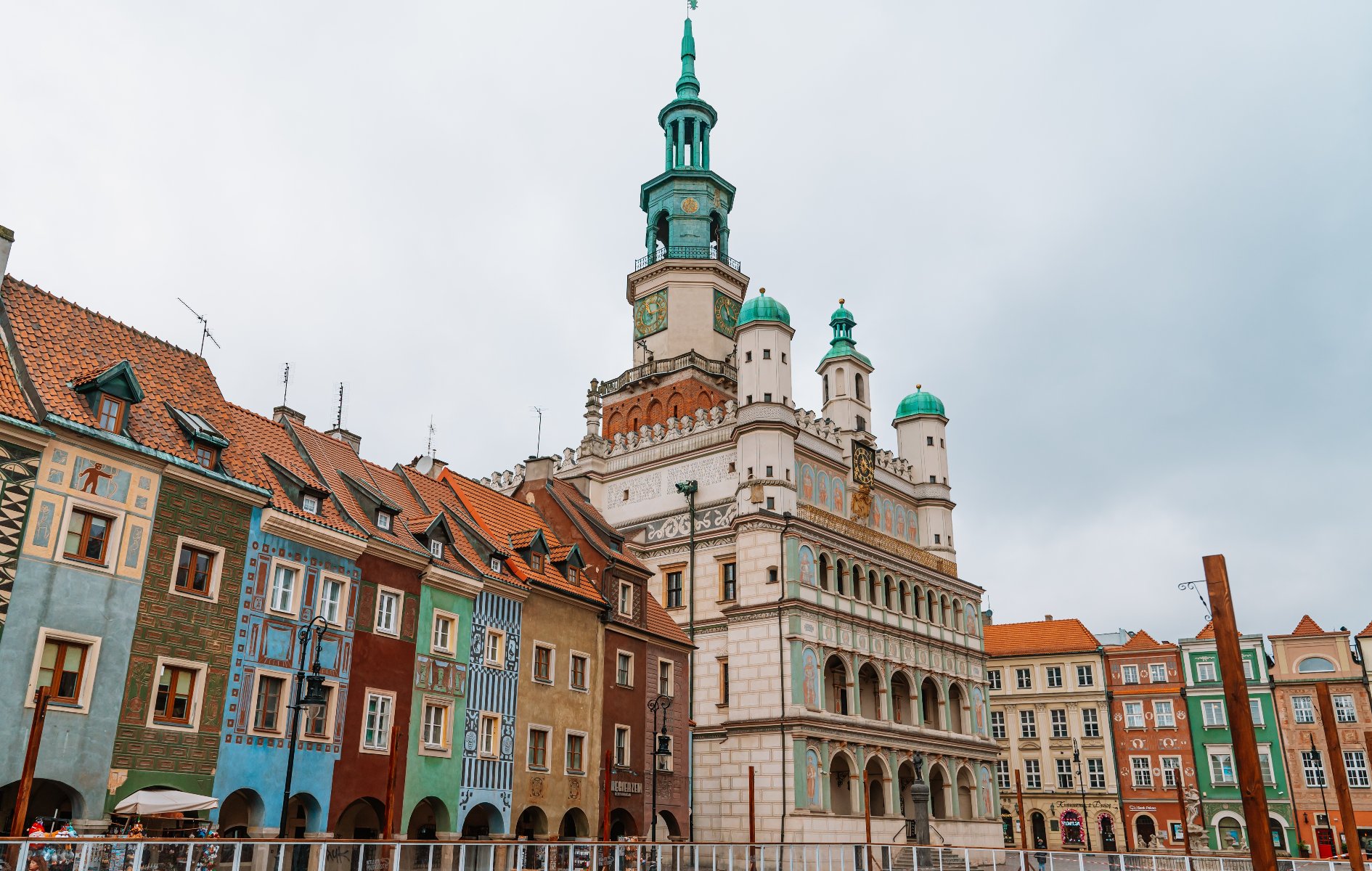 Na zdjęciu Stary Rynek w Poznaniu