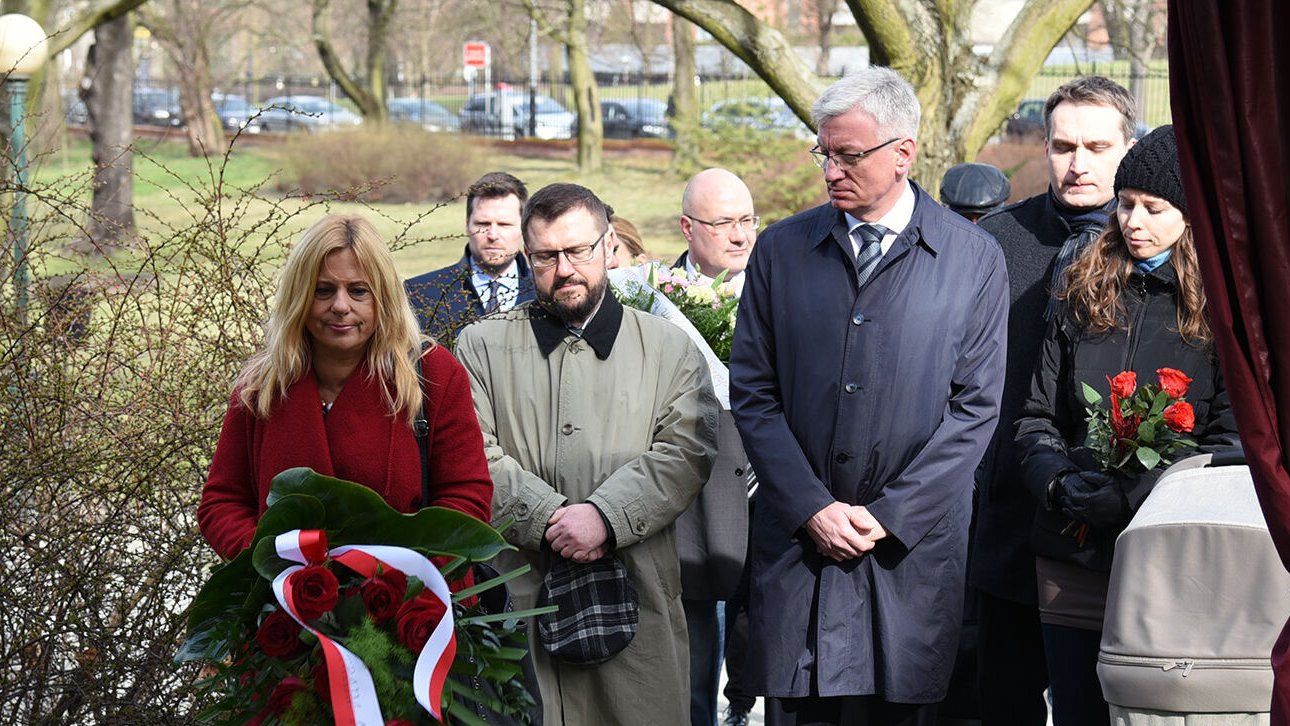 Pogrzeb Rogera Sławskiego na Cmentarzu Zasłużonych Wielkopolan