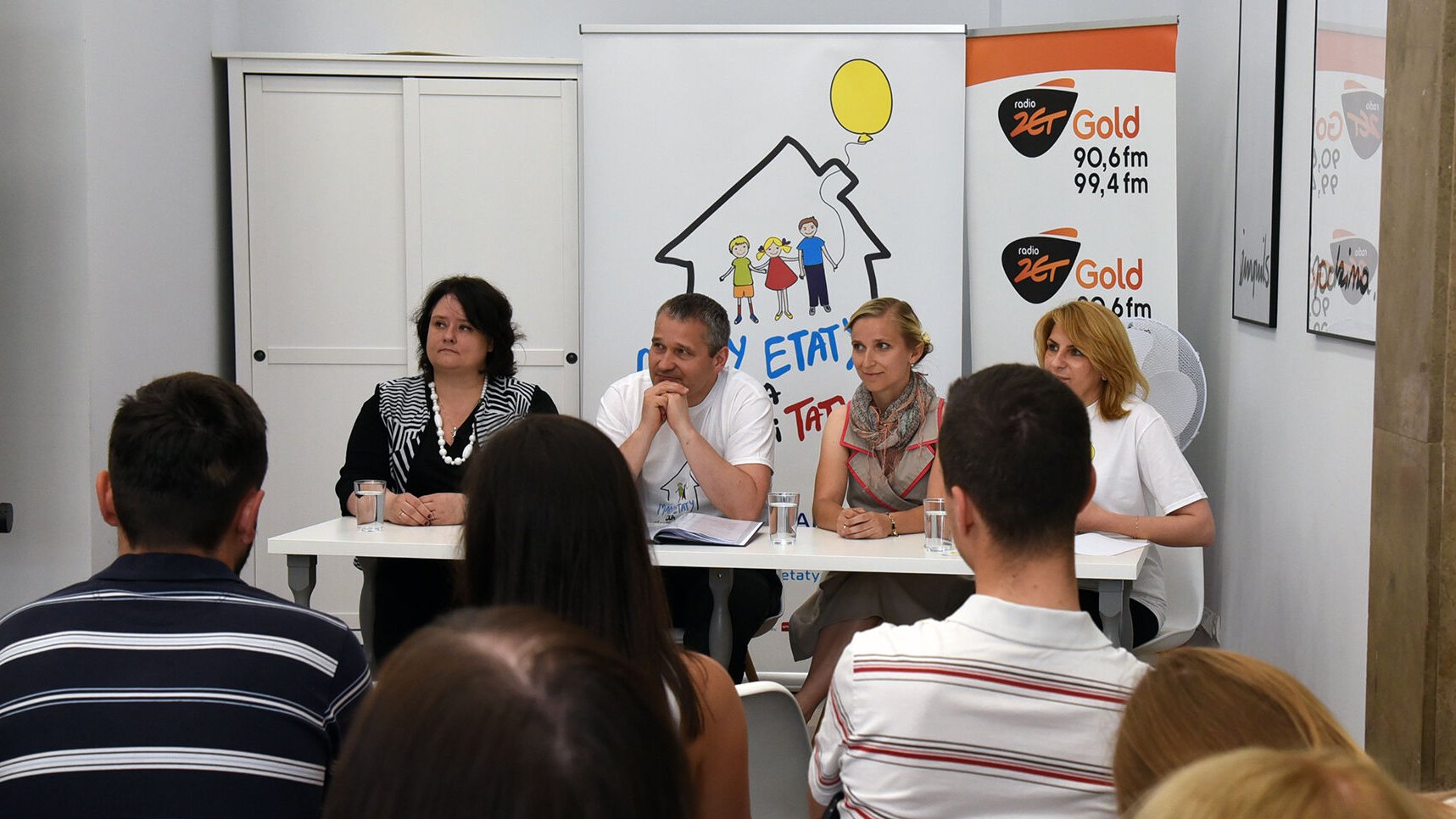 Konferencja prasowa dot. kampanii "Mamy etaty dla mamy i taty"
