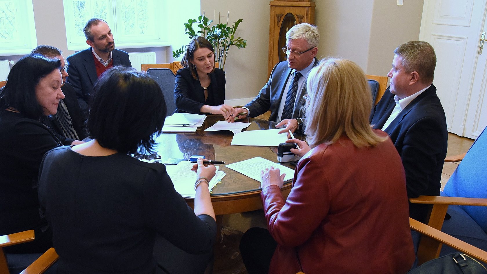 18 stycznia podpisano umowę bankową dotyczącą nowej ulicy św. Wawrzyńca