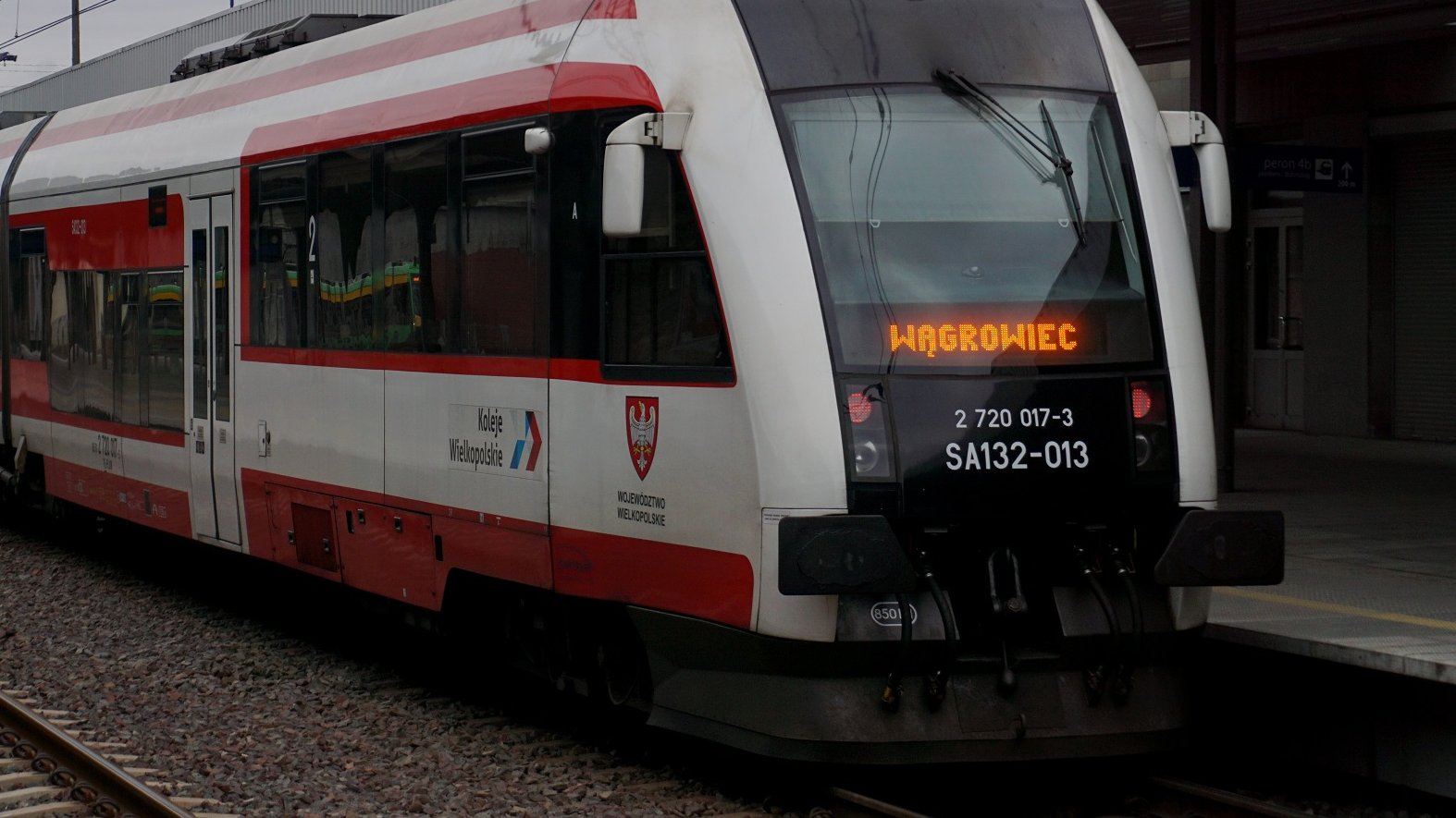 Jedną z czterech linii, które jako pierwsze ruszą w ramach PKM od 10 czerwca będzie Poznań - Wagrowiec