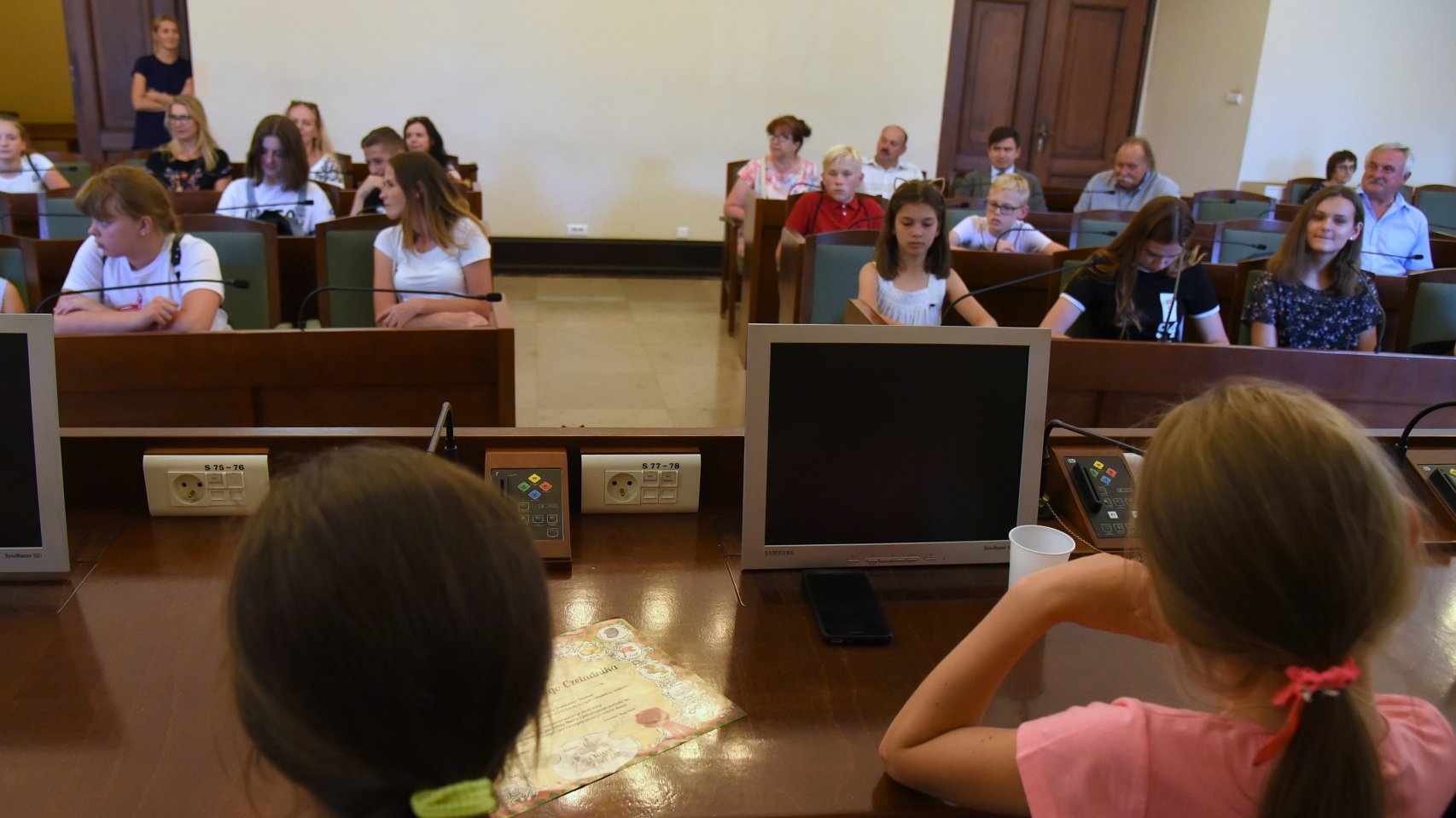Urząd Miasta Poznania odwiedzili uczniowie polskich szkół na Białorusi