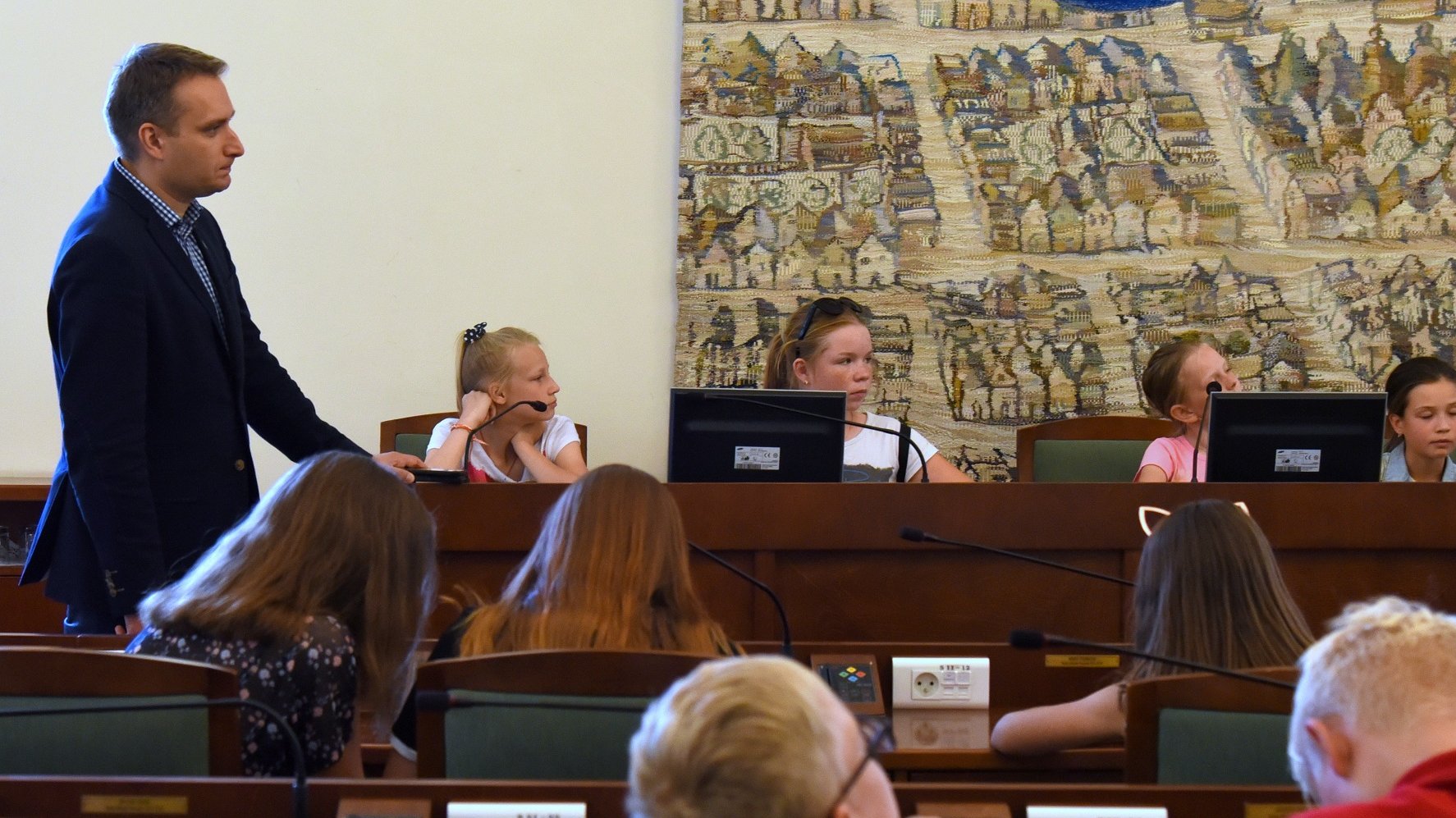 Urząd Miasta Poznania odwiedzili uczniowie polskich szkół na Białorusi