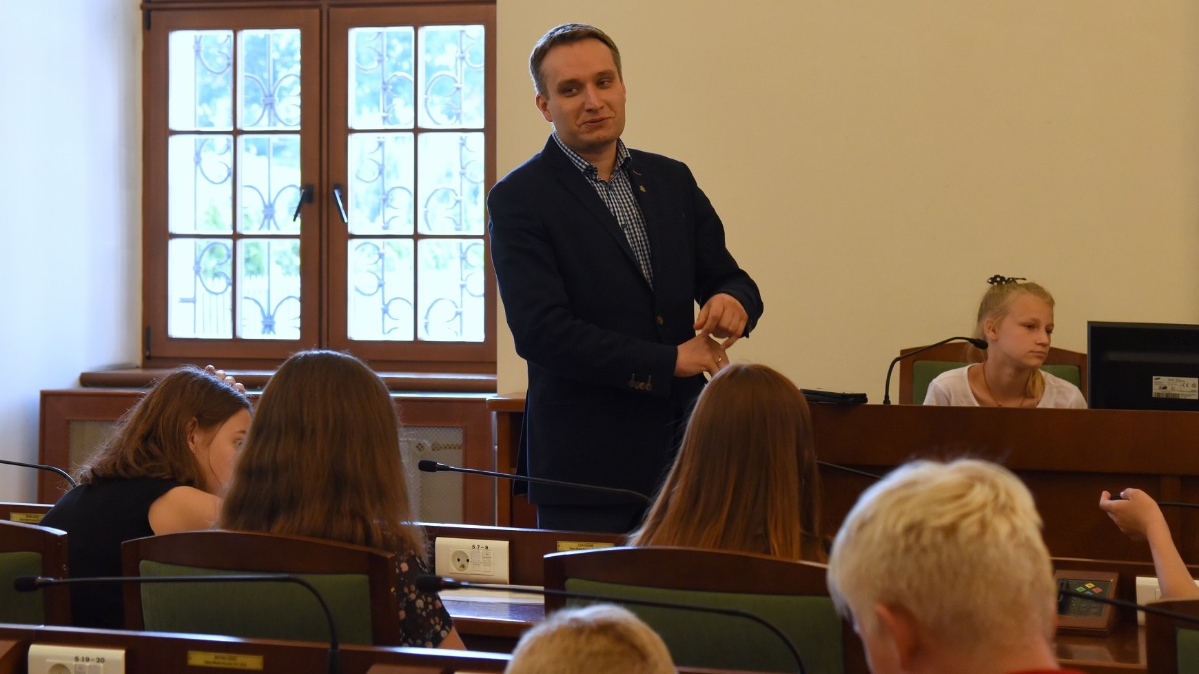 Urząd Miasta Poznania odwiedzili uczniowie polskich szkół na Białorusi
