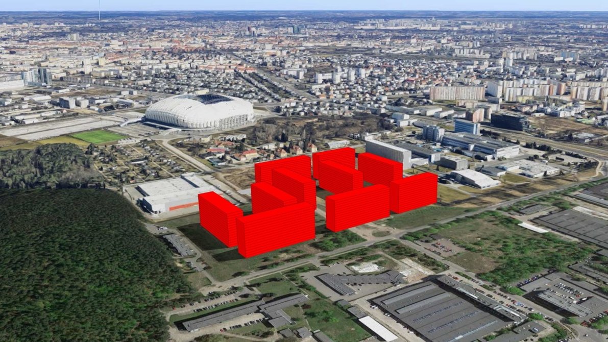 Według przepisów tzw. ustawy lex deweloper 40-metrowe bloki mogłyby stanąć także dawnej Polfy przy ul. Smoluchowskiego