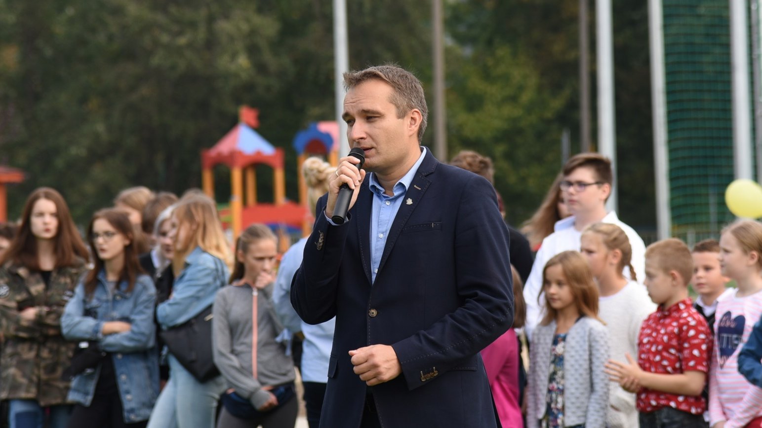 Otwarcie Orlika Open przy SP nr 2 na os. Jagiellońskim