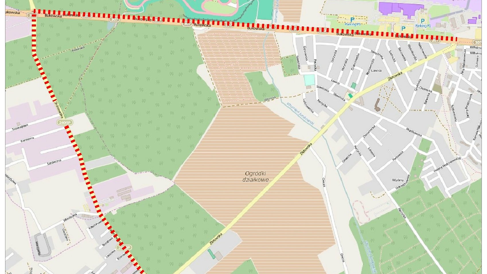 Organizacja ruchu na Junikowie