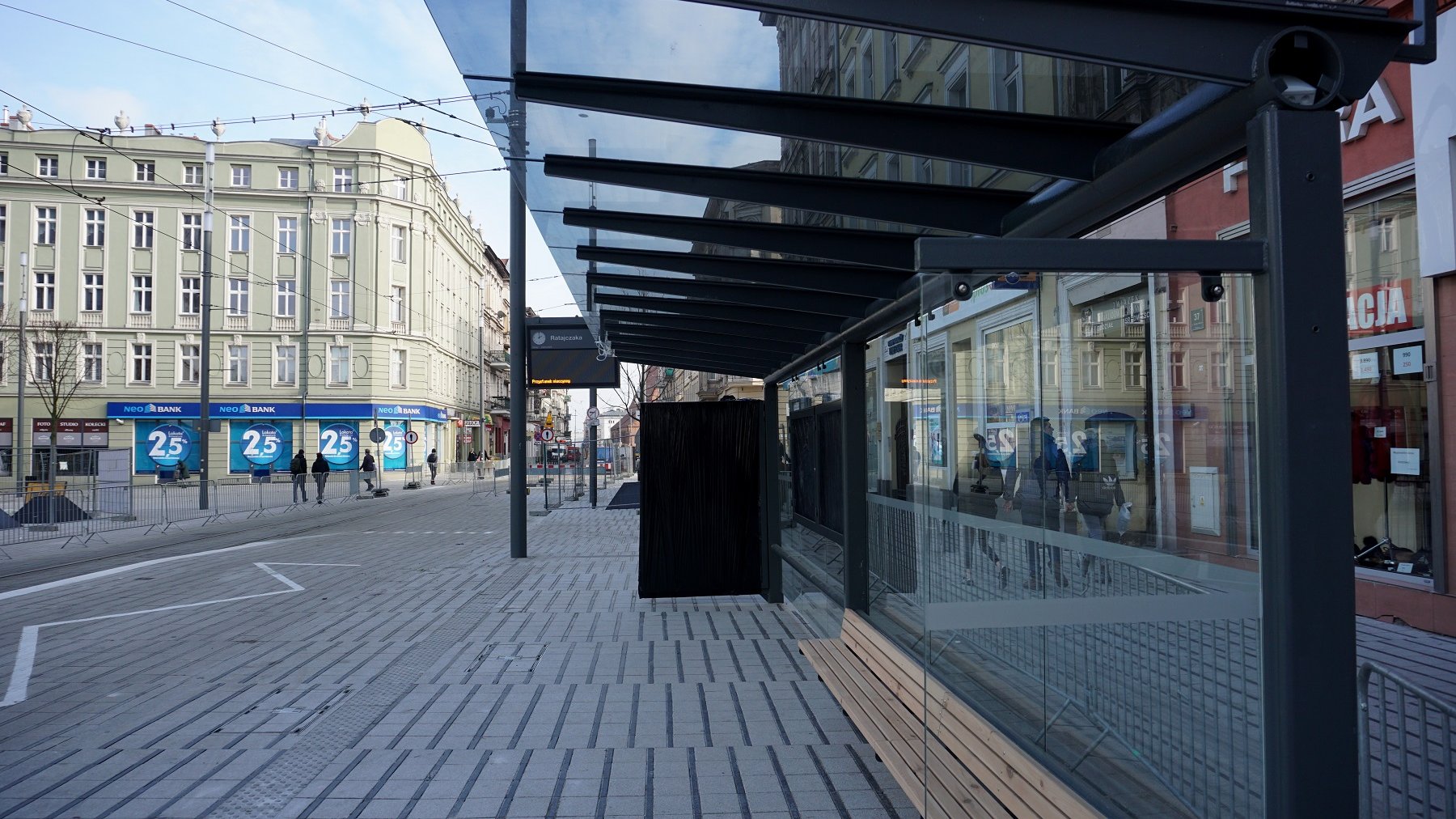 Od czwartku, 7 marca, pasażerowie będą mogli korzystać z nowego przystanku "Ratajczaka"