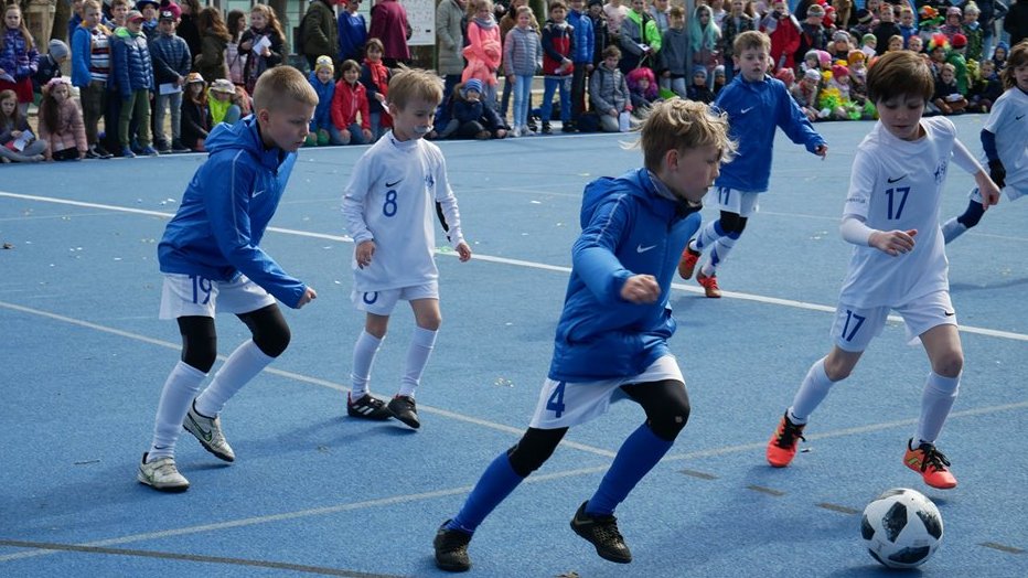 Sportowa część Ogrodu Jordanowskiego nr 1, przy ul. Solnej została oficjalnie otwarta/ fot. Zespołu Szkół Mistrzostwa Sportowego nr 2
