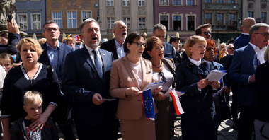 Poznaniacy uczcili 15 lat Polski w Unii Europejskiej
