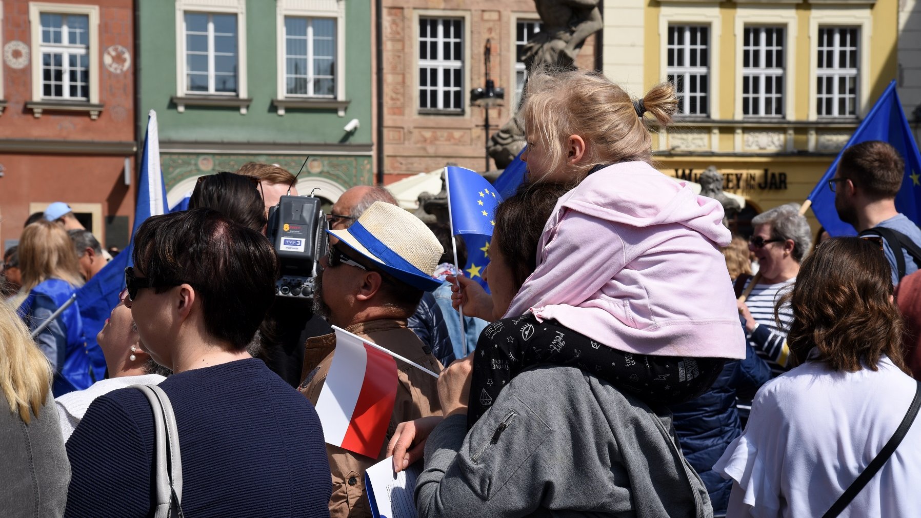 Poznaniacy uczcili 15 lat Polski w Unii Europejskiej