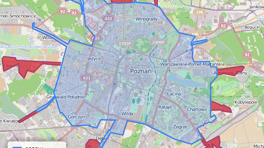 Skutery Blinkee dowiozą poznaniaków na obrzeża miasta