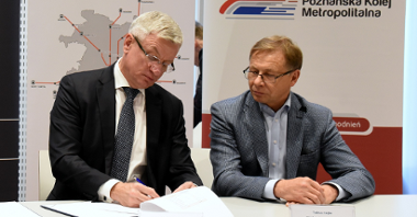 Od nowego roku Poznańska Kolej Metropolitalna dojedzie do Rogoźna i Wrześni. Podpisano porozumienie z kolejnymi gminami i powiatami