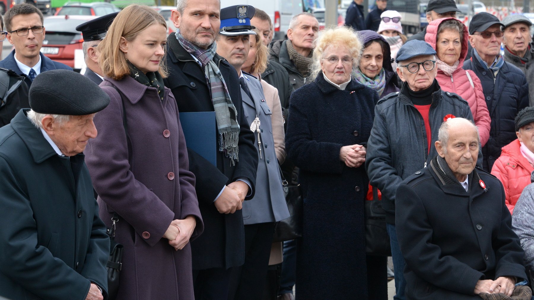 Obchody 80. rocznicy pierwszych transportów więźniów do obozu Lager Glowna odbyły się pod tablicą pamiątkową przy ul. Bałtyckiej