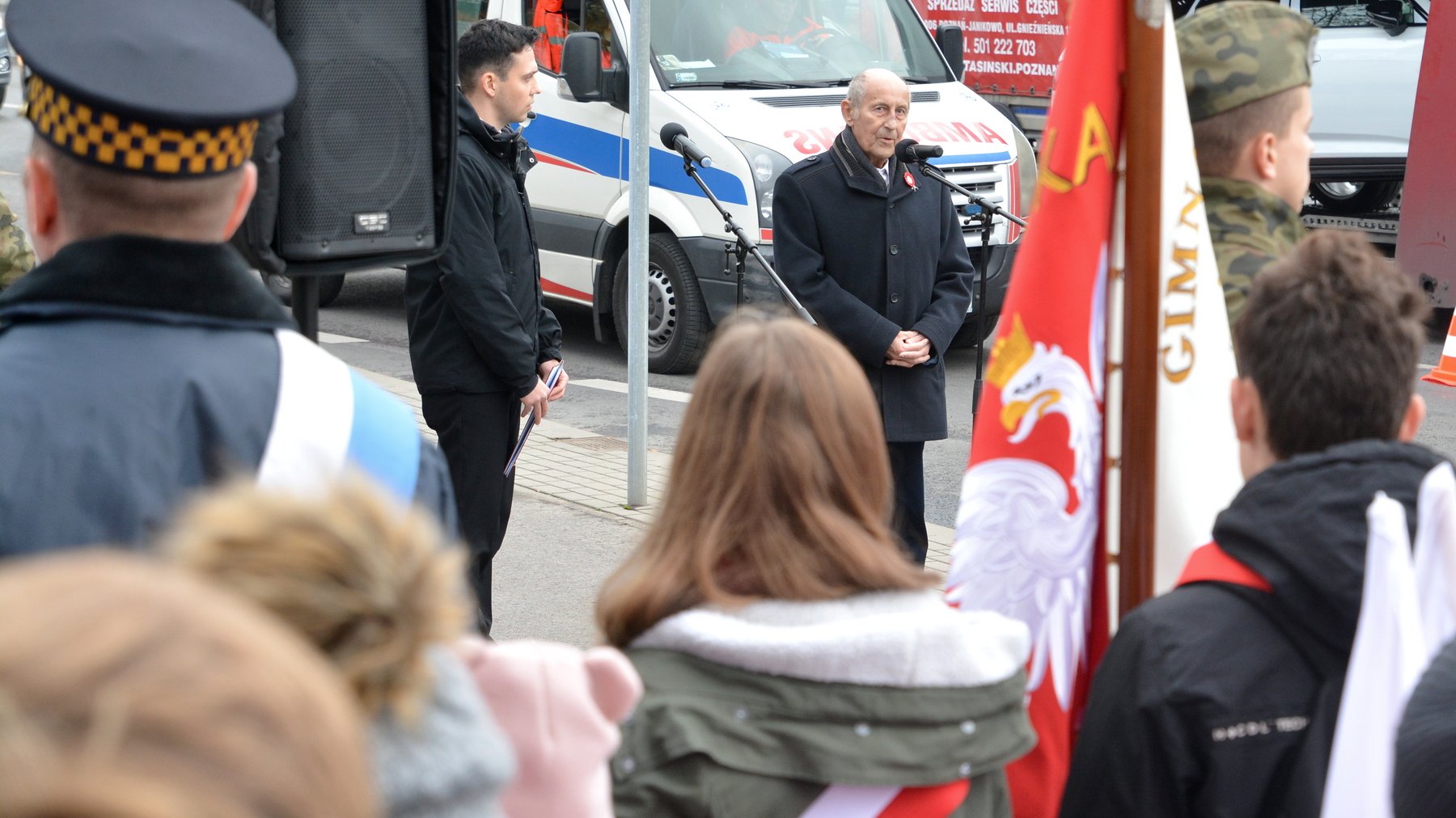Obchody 80. rocznicy pierwszych transportów więźniów do obozu Lager Glowna odbyły się pod tablicą pamiątkową przy ul. Bałtyckiej