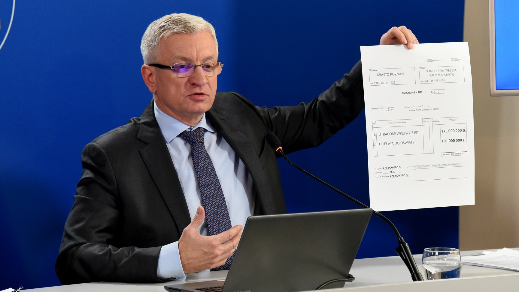 Poznań wystawia rachunek rządowi