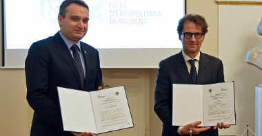 Bolonia jest miastem partnerskim Poznania od 2017 roku