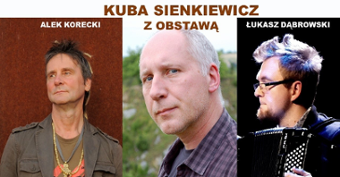 Kuba Sienkiewicz wystąpi z Alkiem Koreckim i Łukaszem Dąbrowskim fot. festiwalfrazy