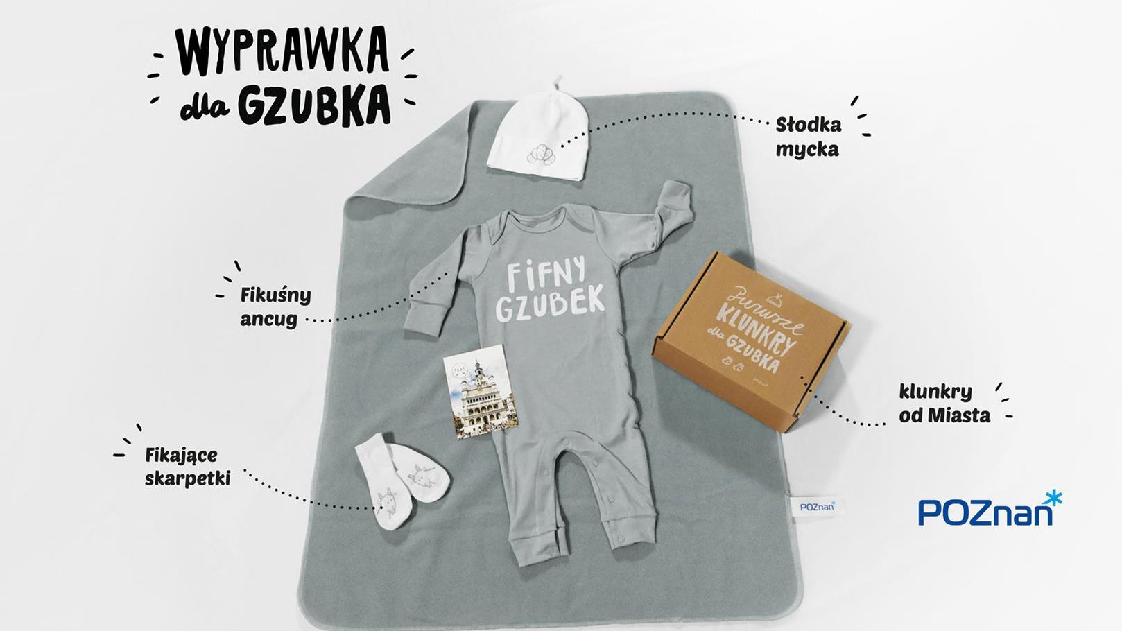Miasto zamówiło wyprawkę w dwóch wersjach kolorystycznych: beżowej i szarej