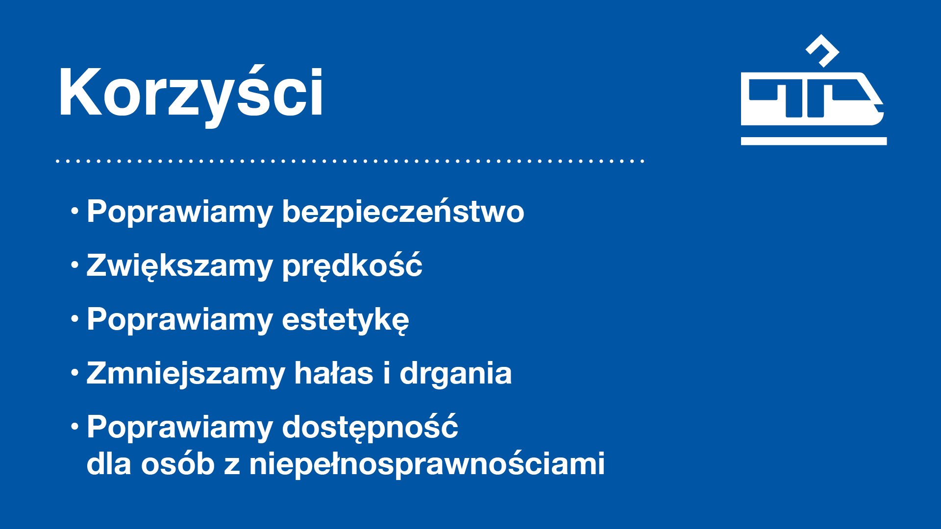 Wszystkie zaplanowane remonty zostały skoordynowane z dużymi inwestycjami transportowymi